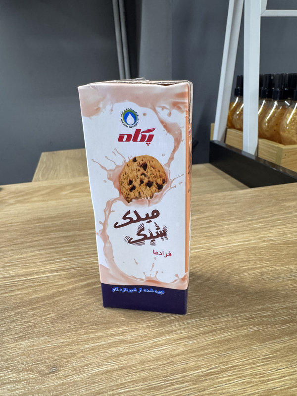 پگاه میلک شیک شیر بیسکوئیت200م